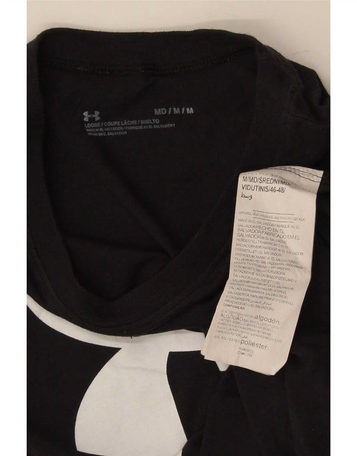 Under Armour Camiseta sin mangas gráfica para mujer Reino Unido 12 Algodón negro mediano