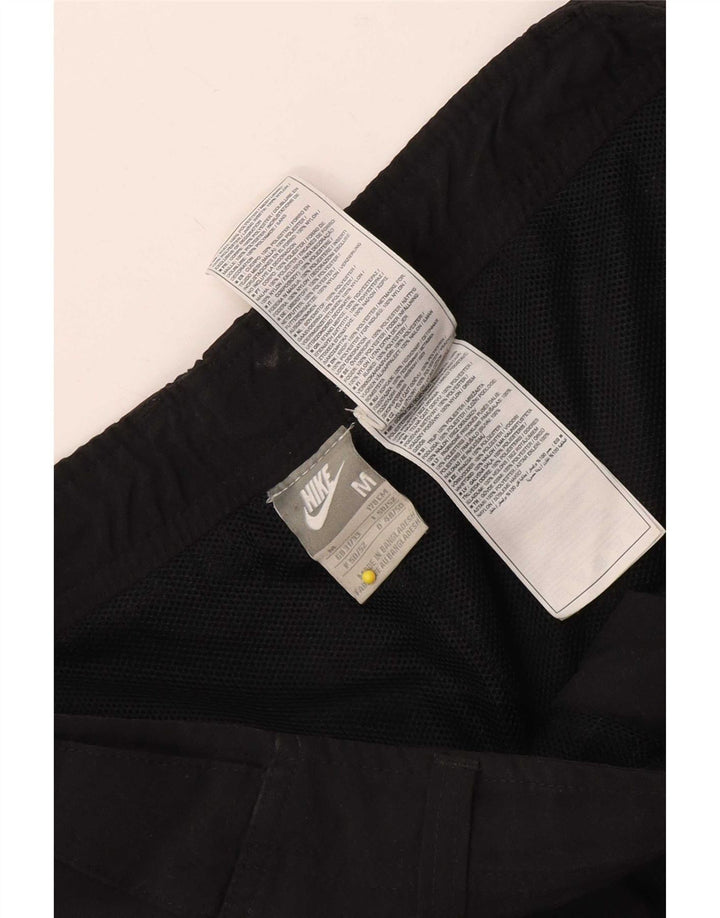Pantalón cargo Nike para hombre mediano W34 L30 poliéster negro