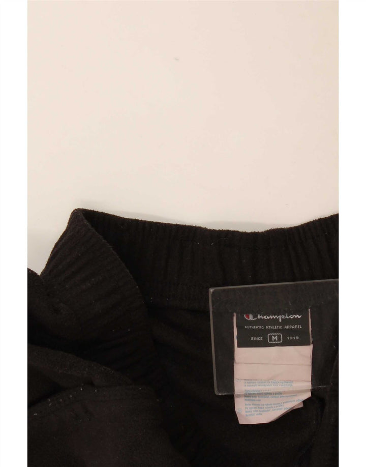 Champion Pantalones De Chándal De Lana Para Hombre Poliéster Negro Mediano