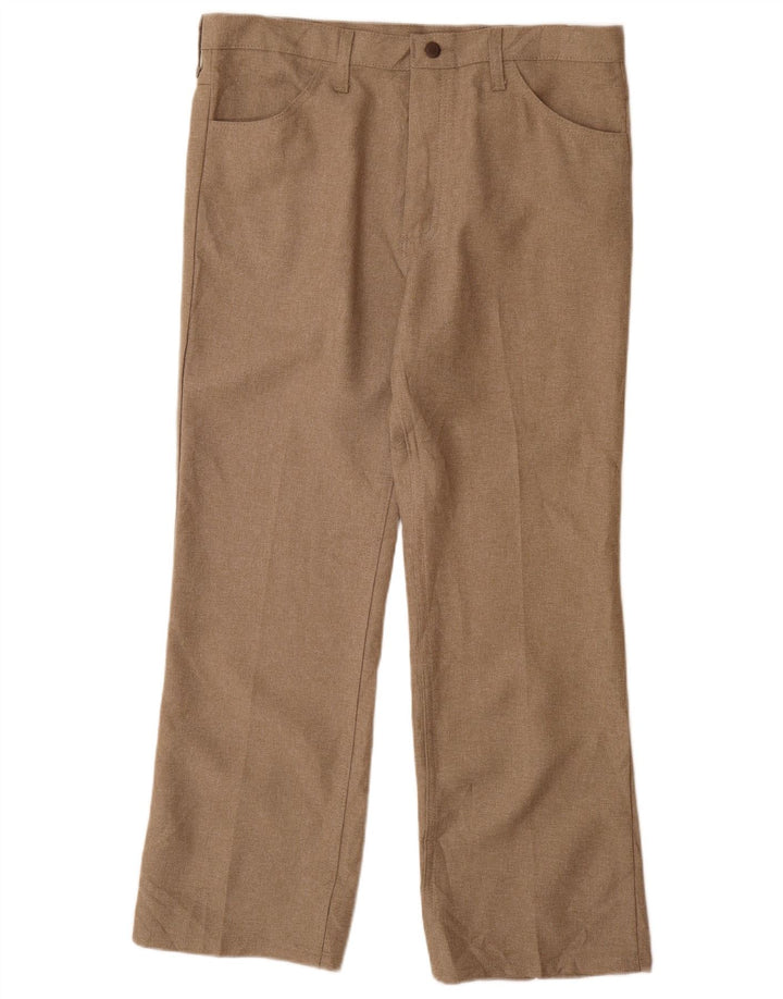 Pantalón Casual Recto Para Hombre Wrangler W36 L29 Poliéster Beige