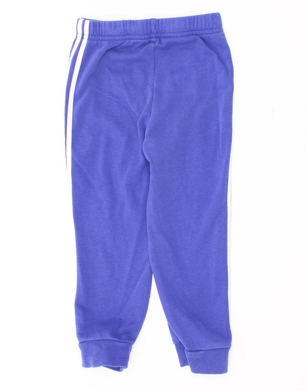 Adidas Pantalones de Chándal para niño Joggers 2-3 años Azul Algodón