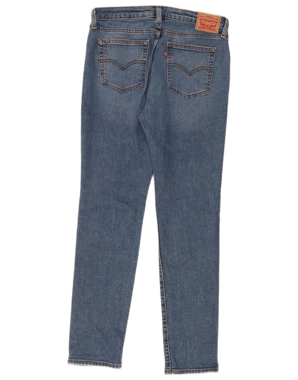Levi's Womens Super Low Skinny Jeans W28 L30 Blue Cotton
