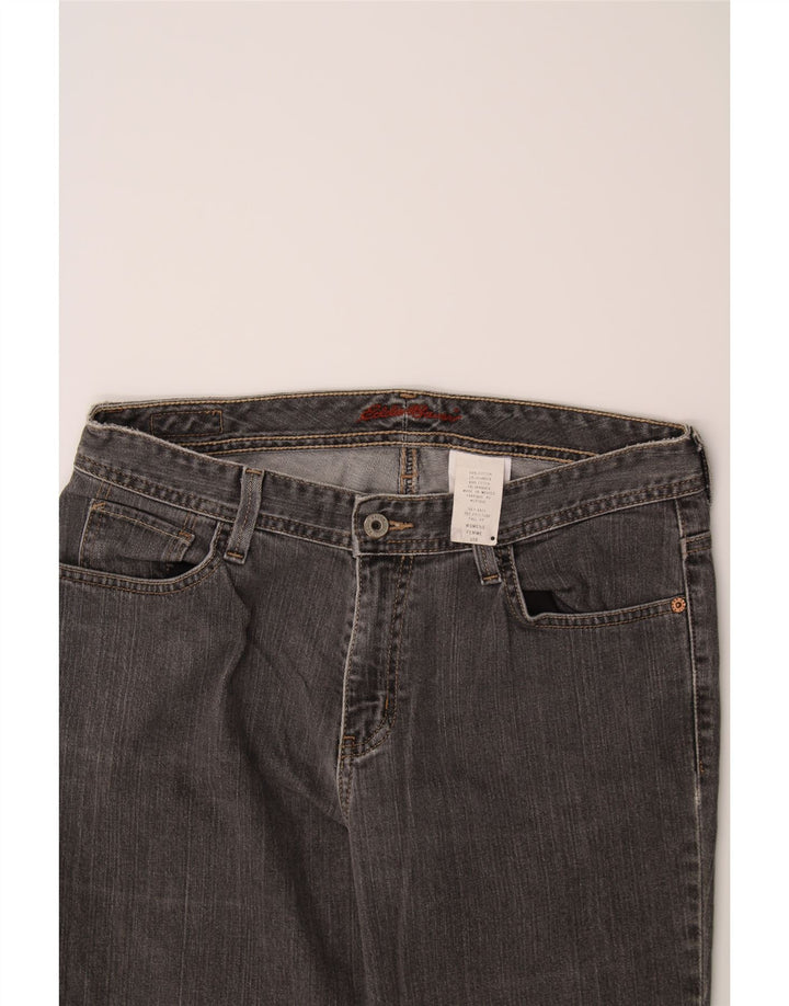 EDDIE BAUER Womens Bootcut Jeans US 10 Large W32 L31 Grey Cotton Vintage Eddie Bauer and Second-Hand Eddie Bauer from Messina Hembry 