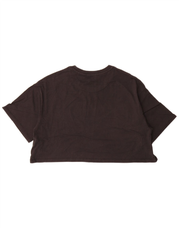 Levi's Camiseta corta con gráfico extragrande para mujer UK 10 Small Black
