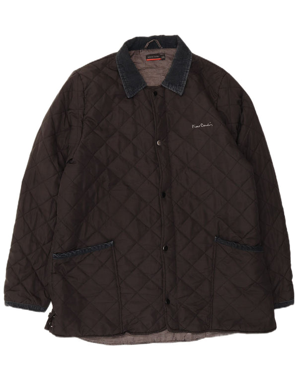 PIERRE CARDIN Chaqueta acolchada para hombre UK 44 2XL Poliéster negro