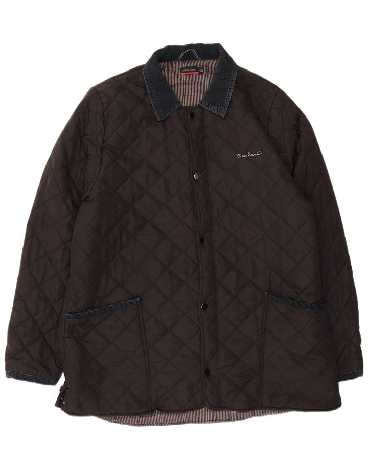 PIERRE CARDIN Chaqueta acolchada para hombre UK 44 2XL Poliéster negro