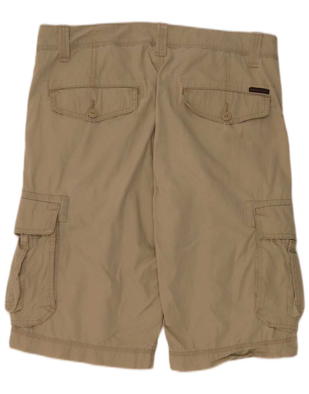 Marlboro Classics Shorts Cargo para Hombre W34 Grande Algodón Caqui