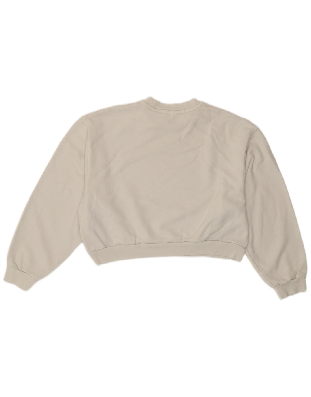 Levi's Sudadera extragrande con gráfico corto para mujer, talla 10, color blanco