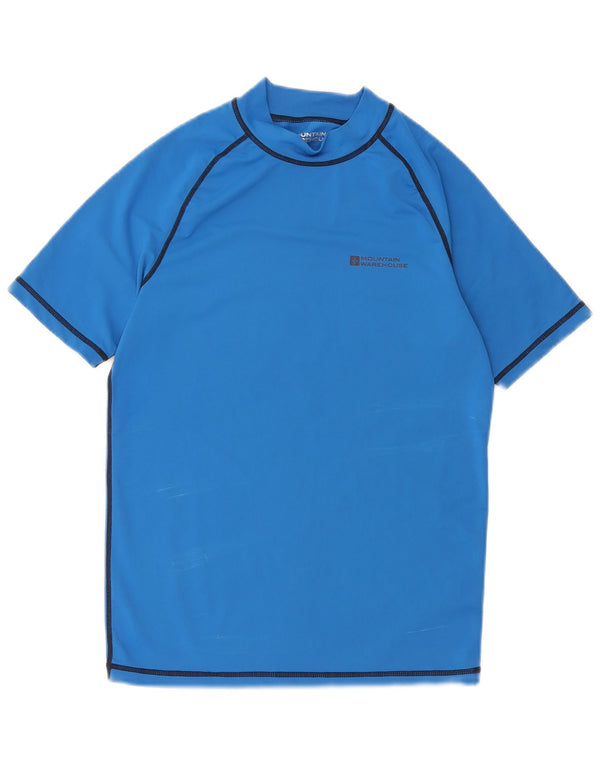 Camiseta para hombre Mountain Warehouse Top pequeño de nailon azul