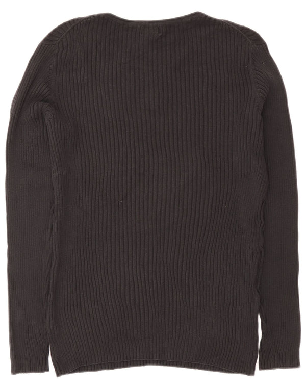 L.L.Bean Jersey de Cuello Redondo para Hombre XL Algodón Negro