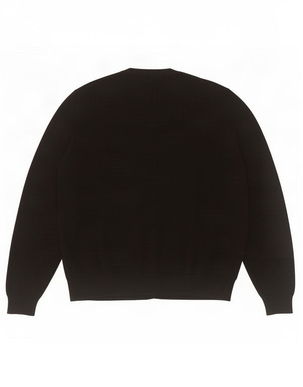 Marks & Spencer Cárdigan para Mujer UK 20 2XL Viscosa Negra