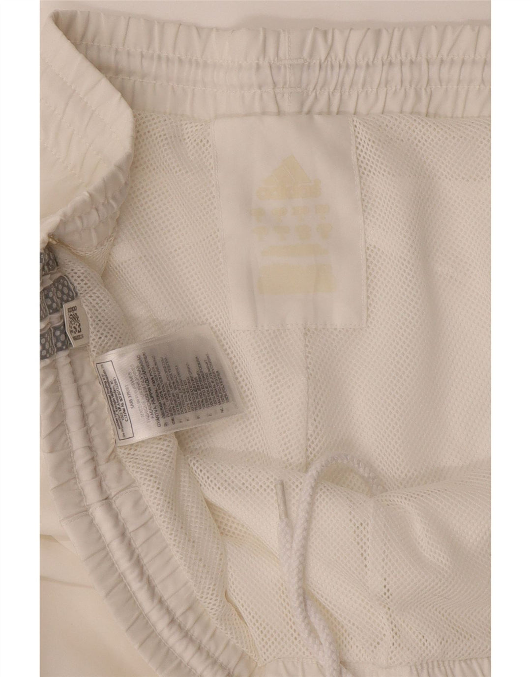 Adidas Mens Climalite Sport Shorts Grande Blanco Poliéster