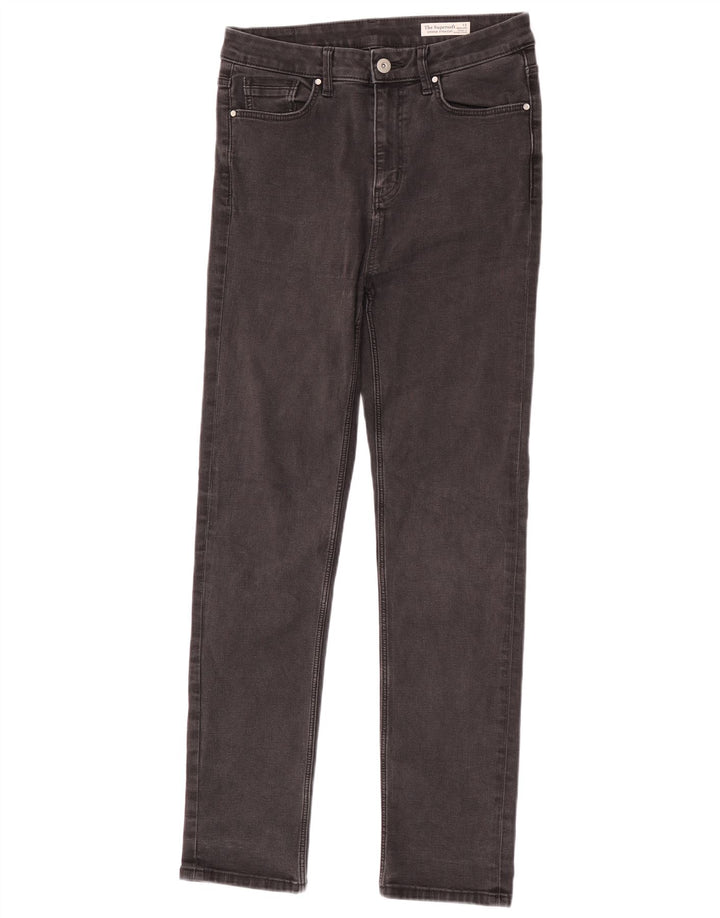Marks & Spencer Jeans rectos Sienna para mujer UK 12 Medium W30 L30 Negro