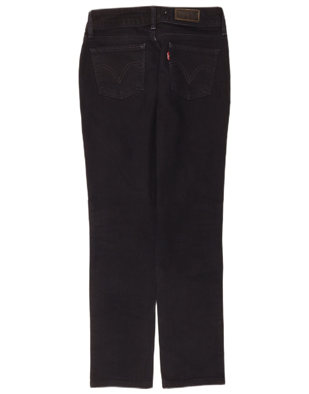 Levi's Mujer 571 Slim Jeans W29 L30 Algodón Negro