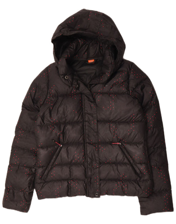 Nike - Chaqueta acolchada con capucha para mujer, talla M, color negro