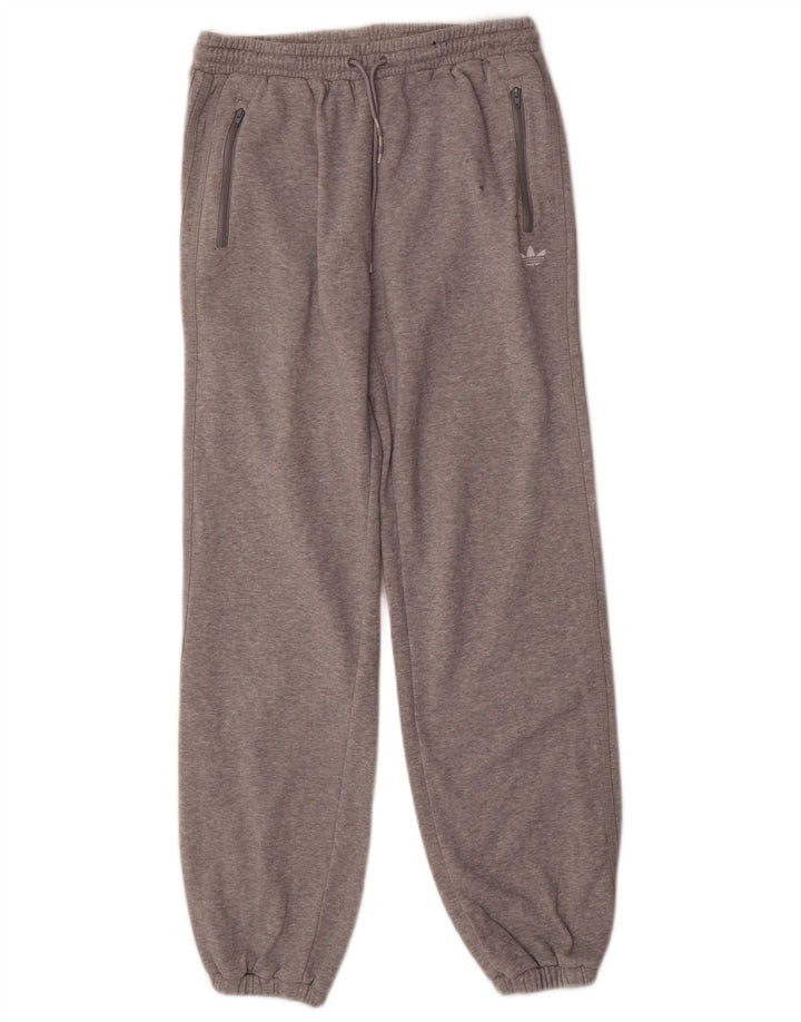 Adidas Pantalones de chándal para mujer Joggers EU 38 Gris medio Algodón