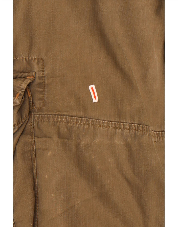Marlboro Classics Pantalones cortos cargo para hombre W38 XL Algodón caqui