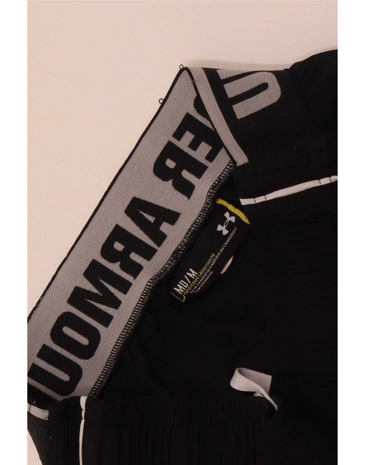 Under Armour Pantalones cortos deportivos para hombre mediano negro