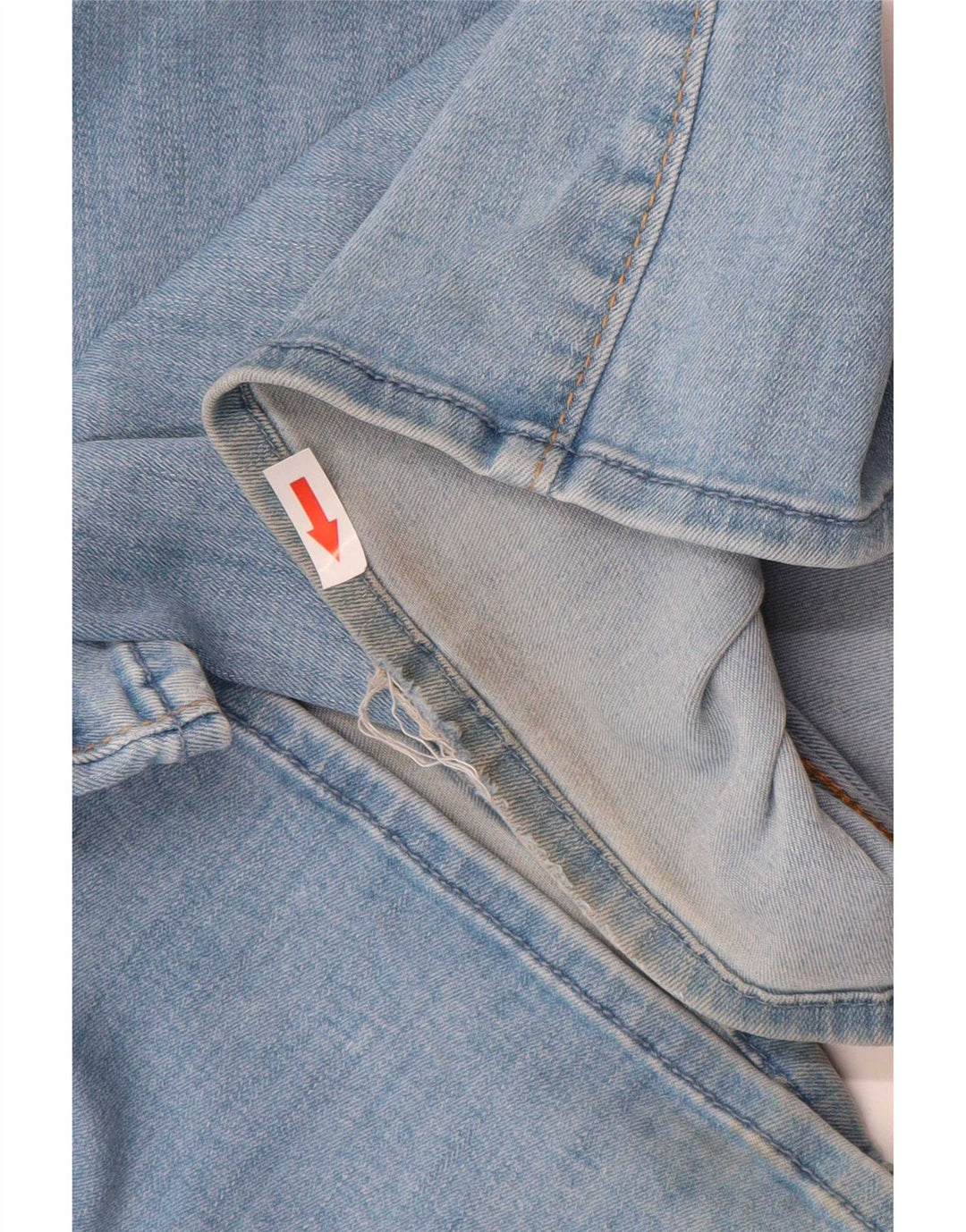 Vaqueros Hollister Mujer Acampanados W27 L34 Algodón Azul