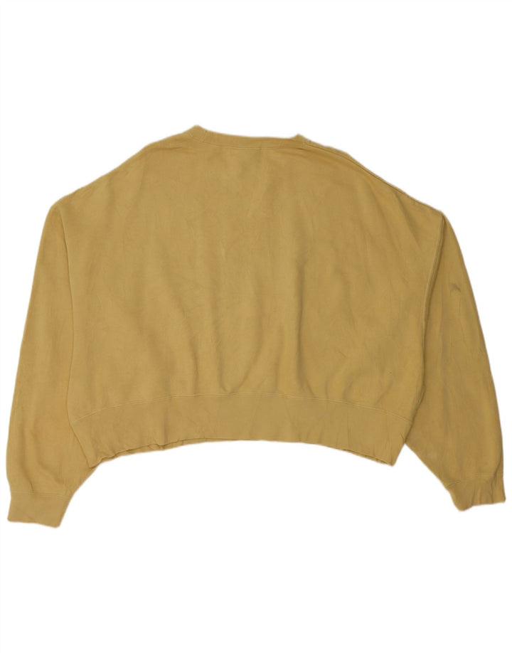 NIKE - Sudadera corta extragrande para mujer, talla 40, algodón caqui mediano