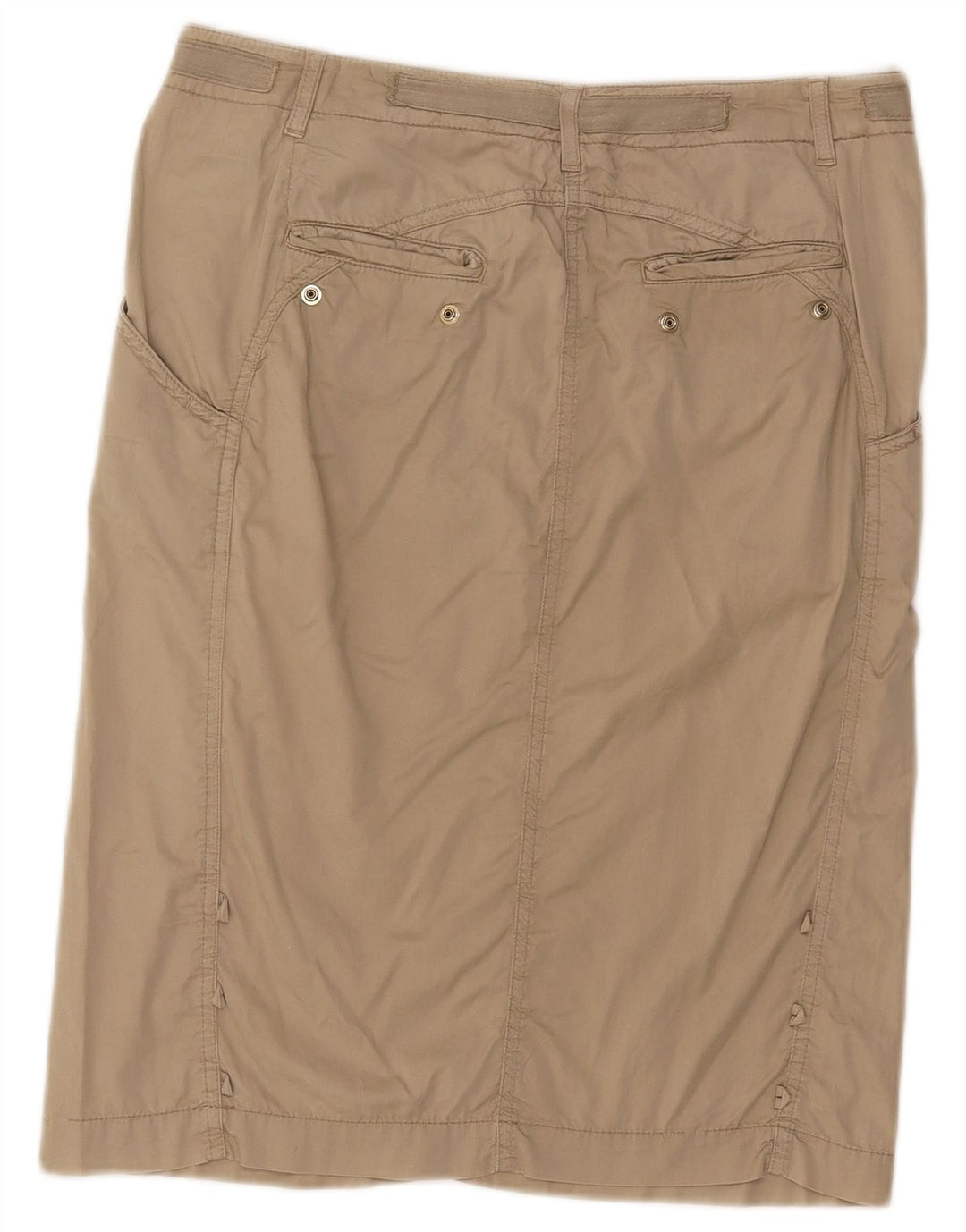 Falda Recta Trussardi Mujer IT 44 Medium W33 Beige