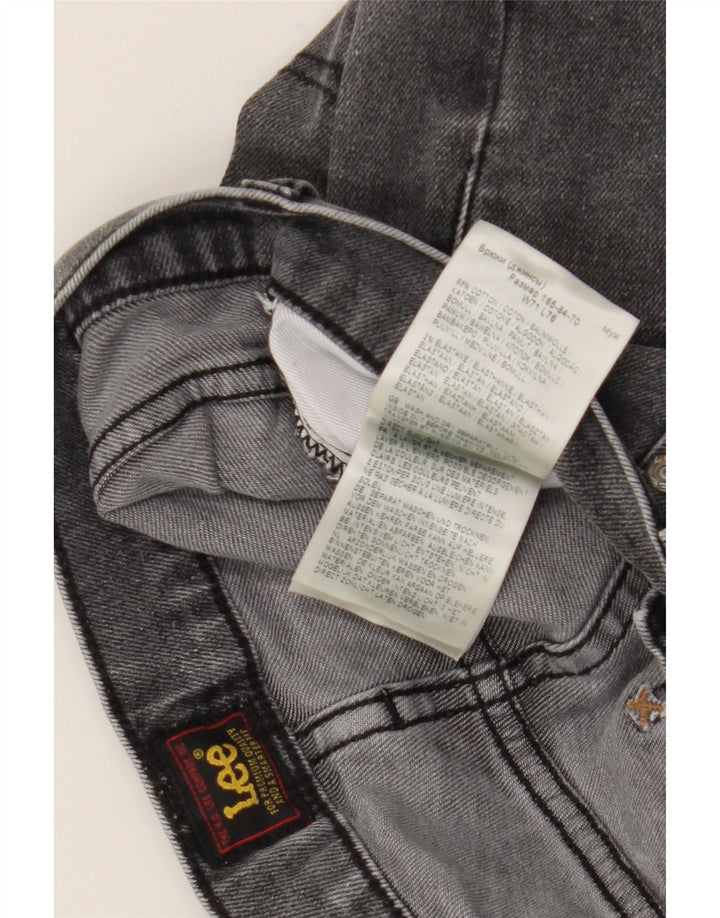 Lee Vaqueros Slim Luke para Hombre W28 L30 Algodón Gris