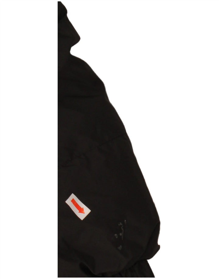 Superdry Chaqueta Acolchada Corta Con Capucha Para Mujer UK 46 Grande Poliéster Negro