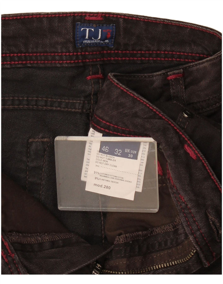 Vaqueros Trussardi Mujer Slim W30 L33 Marrón Algodón