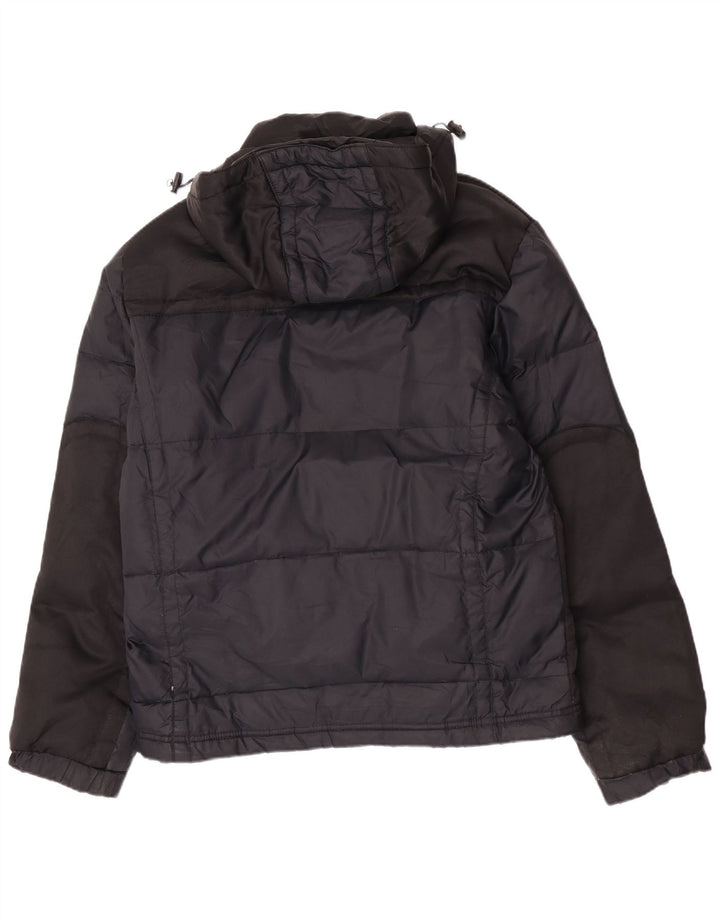 Chaqueta acolchada con capucha para hombre Gas UK 40 Large Poliamida azul marino