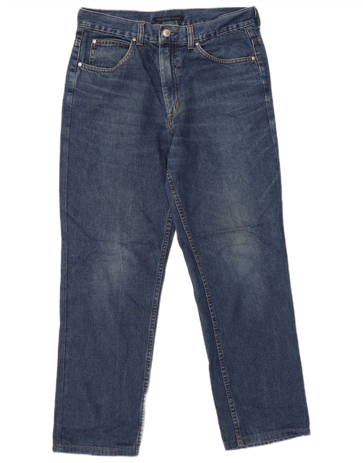 Vaqueros Rectos Valentino Hombre W32 L28 Azul