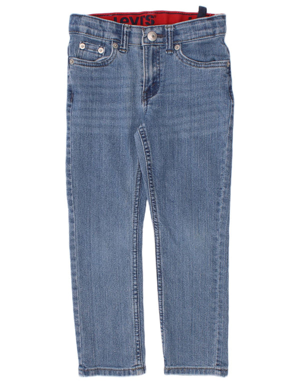 Levi's Boys 511 Slim Jeans 4-5 años W22 L18 Algodón azul