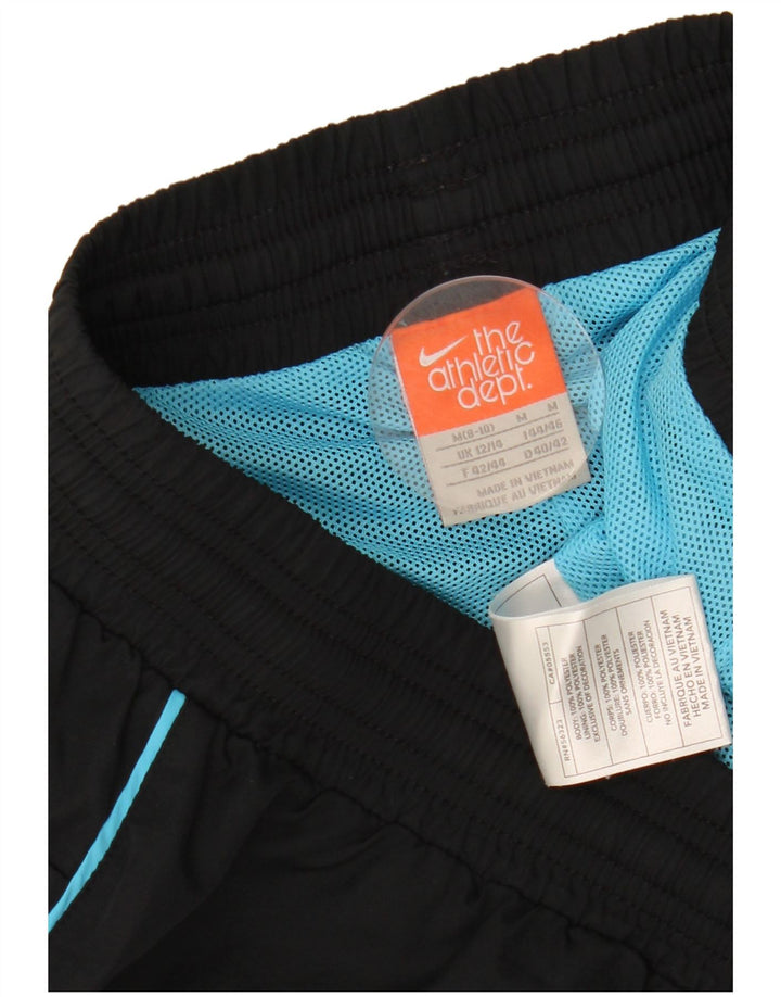 NIKE Bermudas deportivas para mujer UK 12/14 Mediano Negro Poliéster