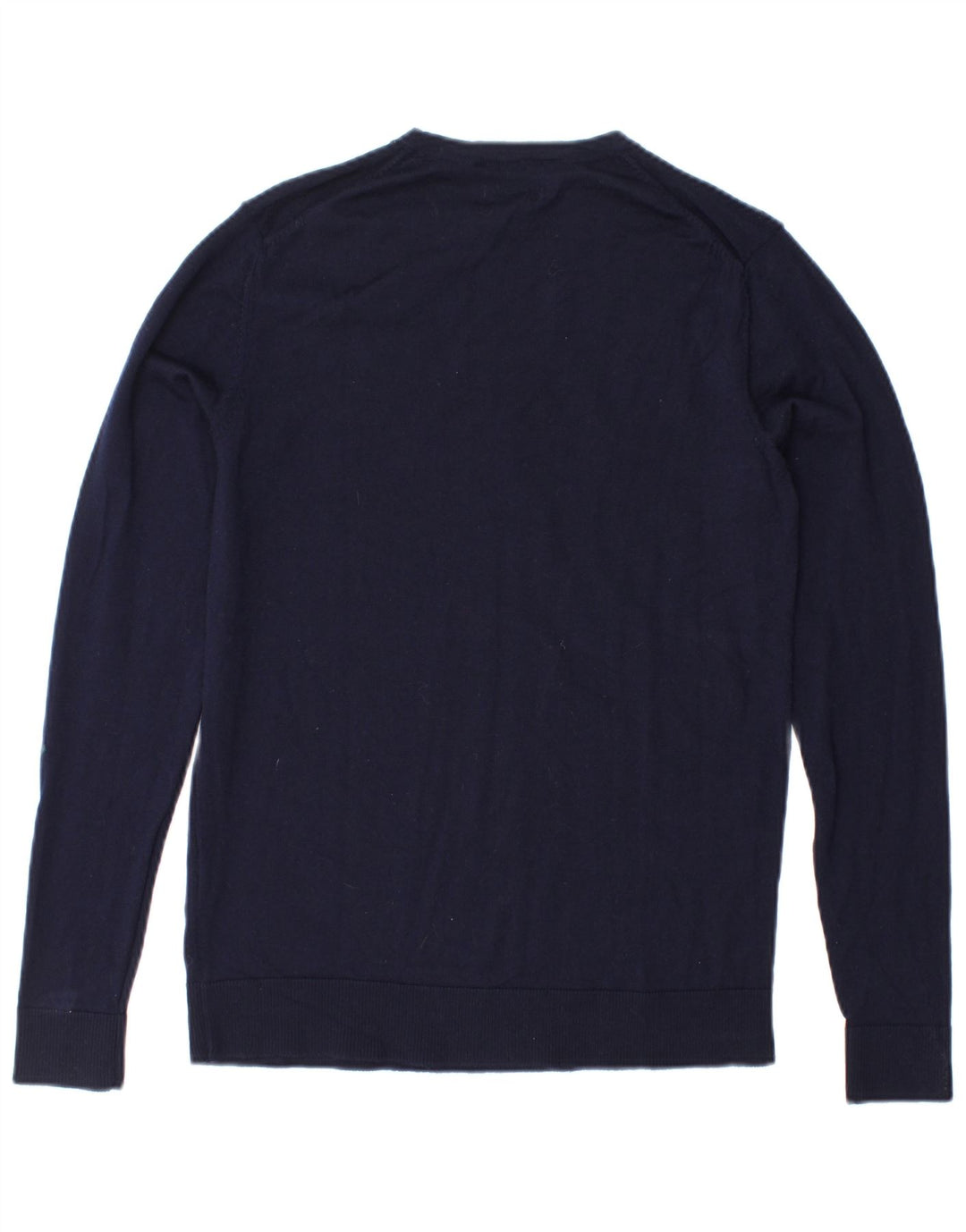 JACK & JONES Jersey de cuello redondo para hombre Small Navy Blue Wool