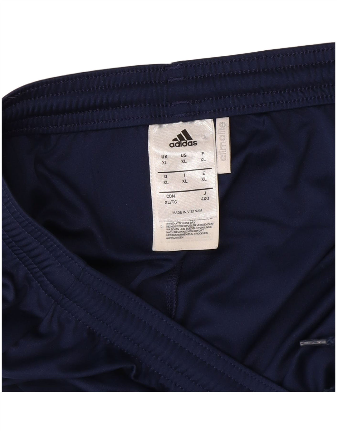 Adidas Mens Climalite Sport Shorts XL Azul Marino Poliéster