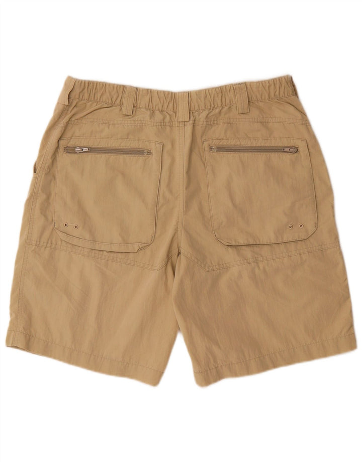 MARKS & SPENCER Pantalones cortos cargo para hombre W34 Algodón beige grande