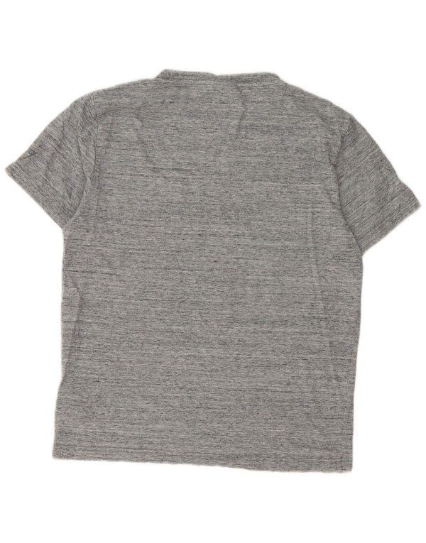Calvin Klein Jeans Camiseta para hombre Top grande de algodón moteado gris