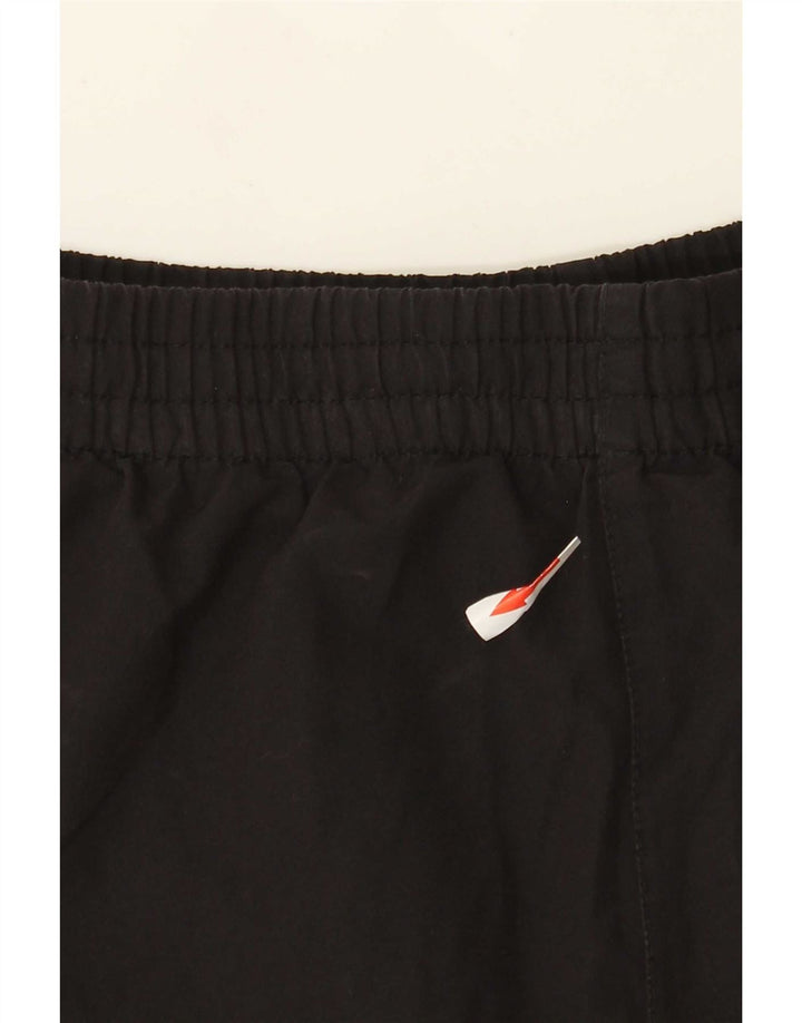 Umbro Shorts deportivos para hombre XL Poliéster color block negro