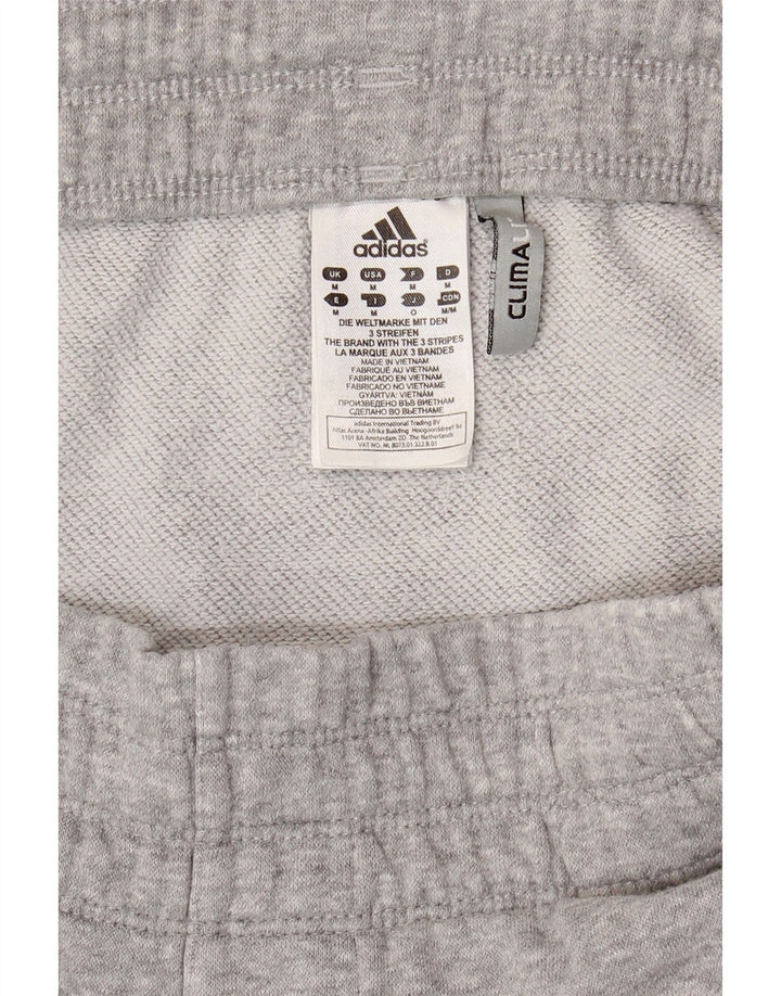 Adidas Hombre Climalite Pantalones De Chándal Gris Medio Algodón