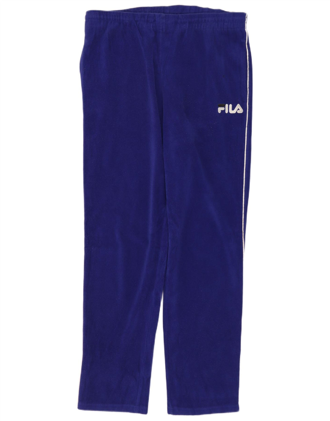 FILA Pantalón de chándal de forro polar para hombre IT 48 Azul medio