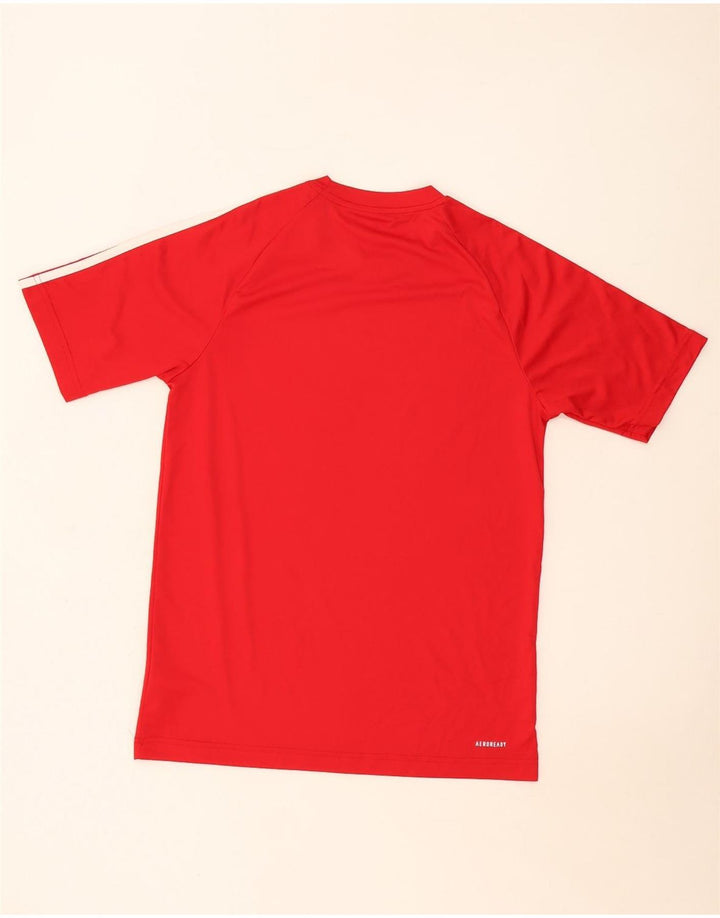 Adidas Hombre Aeroready Camiseta Top Pequeño Rojo Poliéster