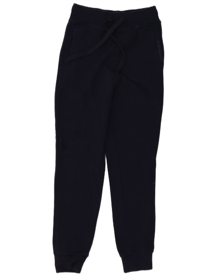 Converse Mujer Chándal Pantalones Joggers Small Azul Marino Algodón