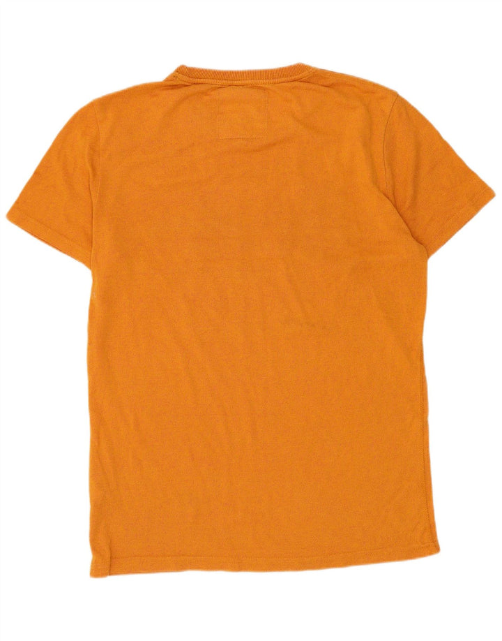 Superdry Camiseta Gráfica Para Hombre Top Small De Algodón Naranja