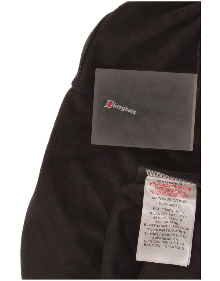 Berghaus Sudadera con capucha para niños 11-12 años Gris Poliéster