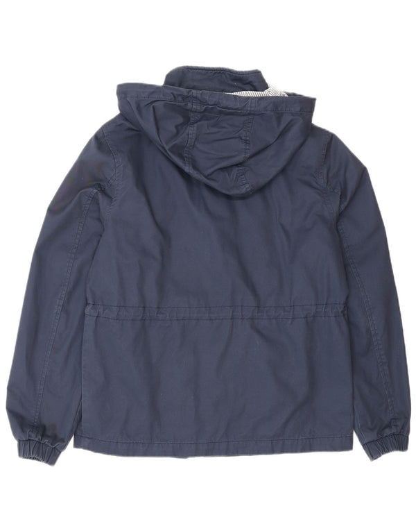 Tommy Hilfiger Chaqueta Bomber con Capucha para Mujer UK 34 XS Algodón Azul Marino