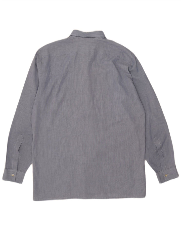 Camisa Pierre Cardin Hombre Poliéster Rayas Azul Medio
