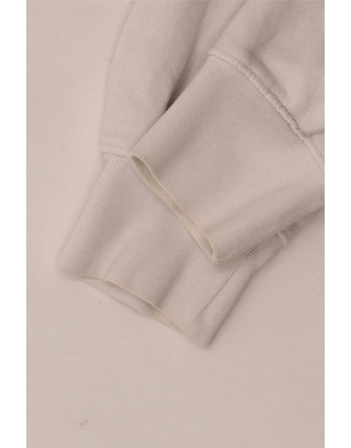 Nike Jersey con capucha y gráfico gráfico de algodón blanco mediano para hombre