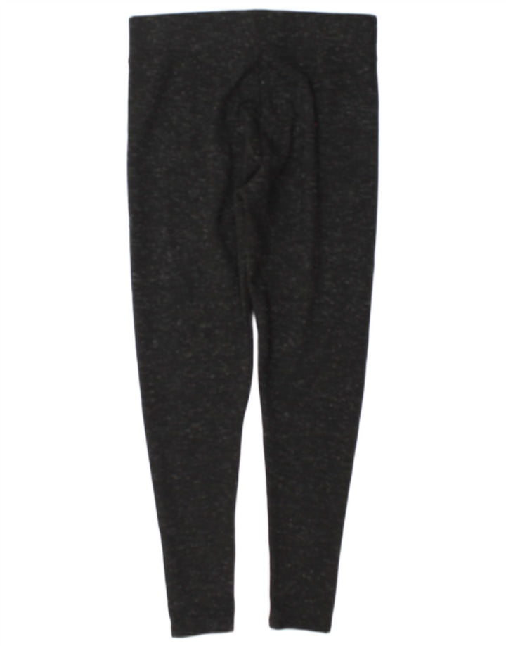 Marks & Spencer Leggings para mujer Reino Unido 12 Mediano W28 L27 Negro moteado