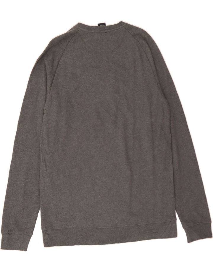 REEBOK Mens Sweatshirt Jumper Medium Grey Cotton Vintage Reebok and Second-Hand Reebok from Messina Hembry 