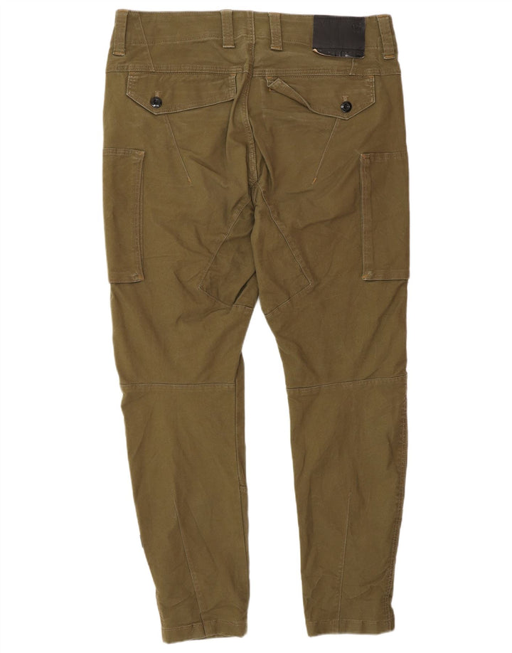 G-STAR Pantalones cargo ajustados para hombre W34 L32 Algodón caqui