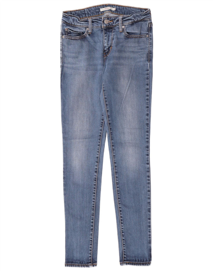 LEVI'S Jeans Ajustados 711 Mujer W26 L30 Lyocell Azul